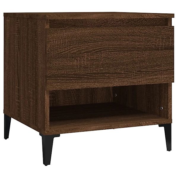 vidaXL Beistelltisch Beistelltisch Braun Eichen-Optik 50x46x50 günstig online kaufen