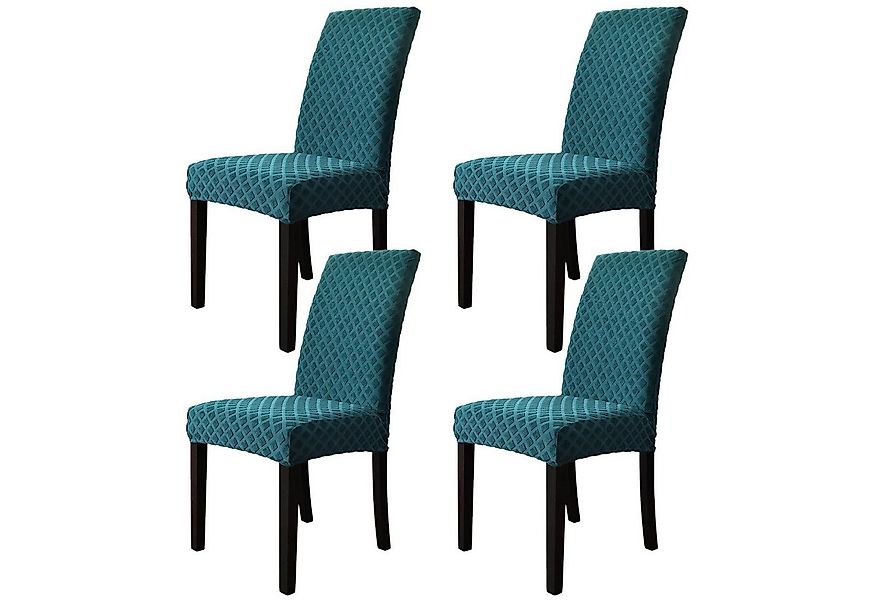 BYSURE Stuhlhusse Stuhlhussen für Esszimmerstühle, Abnehmbarer Waschbarer S günstig online kaufen