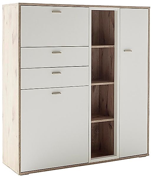 MCA furniture Highboard "SANTERNO", mit 2 Türen, 2 Schubkästen,gedämpft, 1 günstig online kaufen