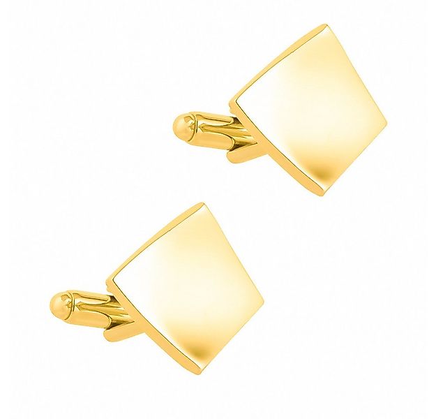 RAIKOU Manschettenknöpfe Quadratisches Design, Edelstahl in Silber/Gold, Gl günstig online kaufen
