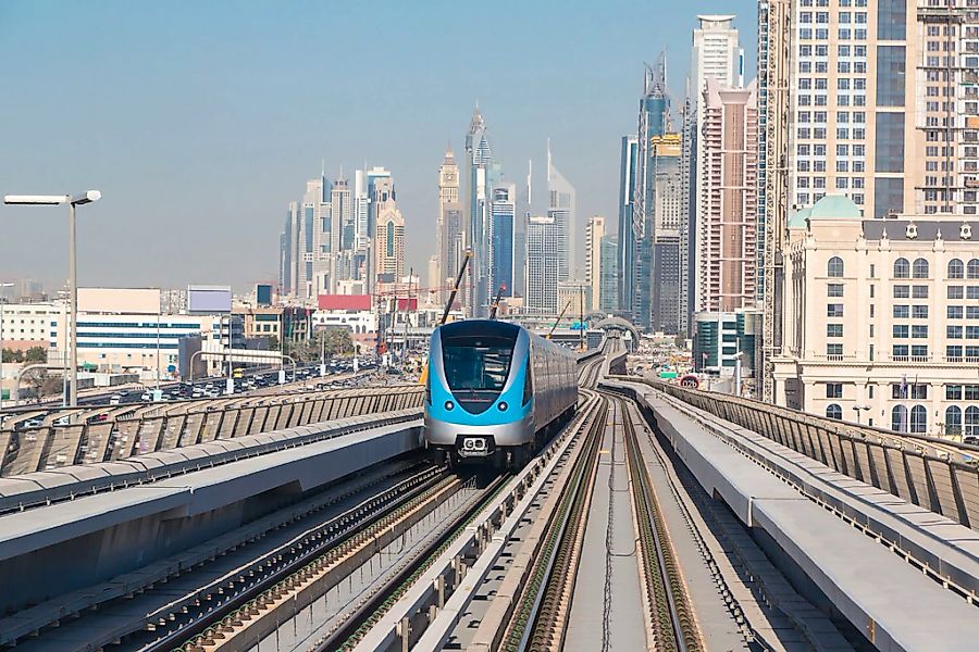 queence Acrylglasbild "Bahngleis" Gebäude  Kunst  Städte  Zugbilder  Züge F günstig online kaufen