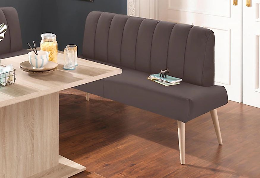 exxpo - sofa fashion Sitzbank "Costa, moderne Rückensteppung, bequem und el günstig online kaufen