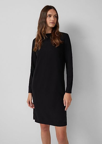 s.Oliver Midikleid Kleid Feinstrickkleid mit Ripp-Detail günstig online kaufen