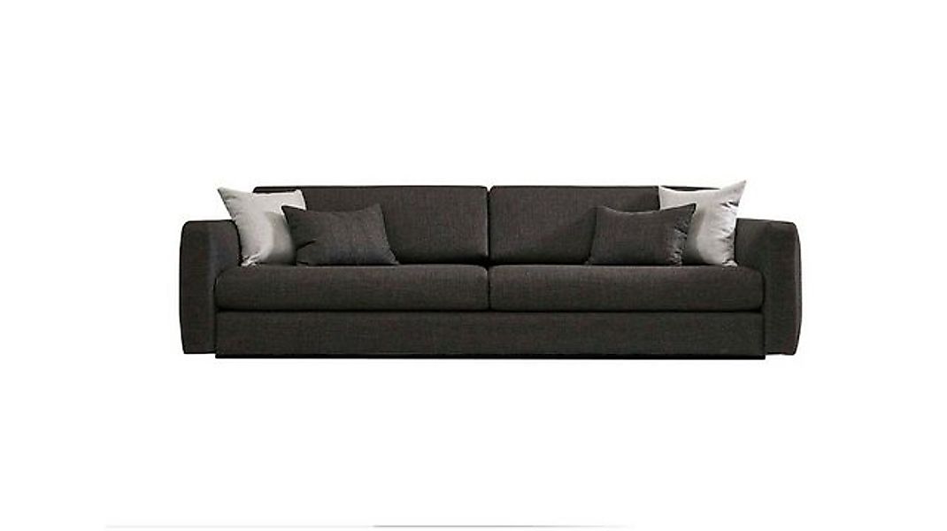 Xlmoebel 3-Sitzer Dreisitzer Stoff-Couch in Grau - Polstersofa Design - 3-S günstig online kaufen