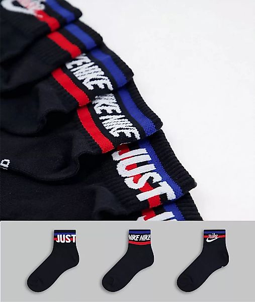 Nike – Everyday Essential – Socken in Schwarz günstig online kaufen
