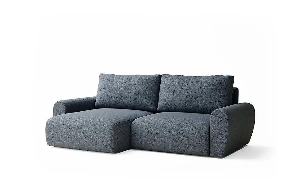Ecksofa  Numba ¦ blau ¦ Maße (cm): B: 253 H: 88 Polstermöbel > Sofas > 3-Si günstig online kaufen