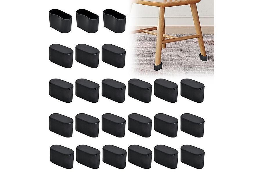 Coonoor Stuhlsocke Oval Stuhlbeinkappen, Boden Schutzkappen für Stuhlbeine, günstig online kaufen