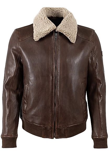 Mauritius Lederjacke MMBrovig - Modischer Männer Lederblouson - Echtlederja günstig online kaufen