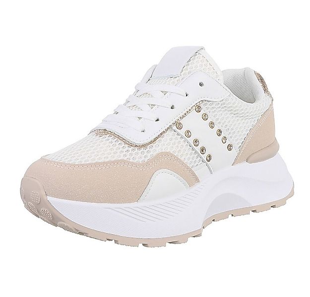 Ital-Design Damen Low-Top Freizeit Sneaker (88828566) Keilabsatz/Wedge Snea günstig online kaufen