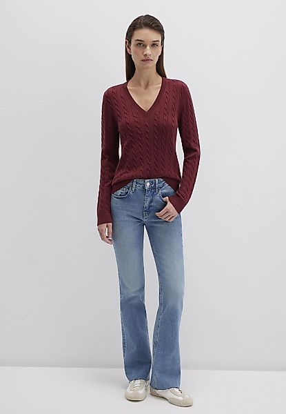 Mavi Langarmshirt "V-NECK SWEATER", Pullover Feinstrick günstig online kaufen