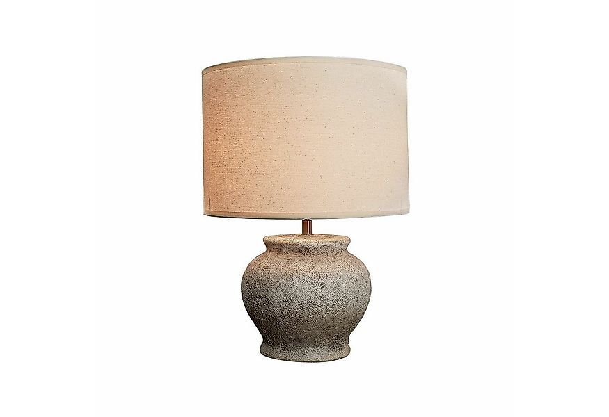 Mirabeau Tischleuchte Tischlampe Havlund beige/creme günstig online kaufen