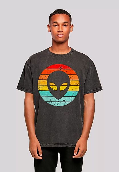 F4NT4STIC T-Shirt "Alien Retro Sonnenuntergang", Premium Qualität günstig online kaufen