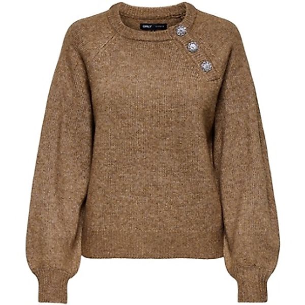 Only  Pullover Onllauren Life Ls O-Neck Button Knt 15327661 günstig online kaufen
