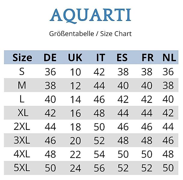 Aquarti Bikini-Hose Aquarti Damen Bikinihose Bikini-Slip mit Hohem Bund günstig online kaufen