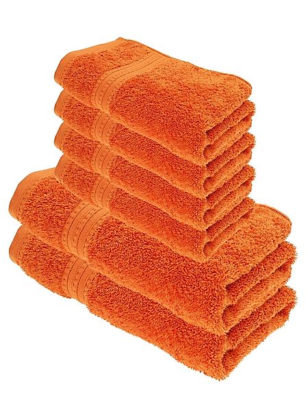Julie Julsen Handtücher 6-Handtücher-Terrakotta, Bio-Baumwolle (6-St) günstig online kaufen