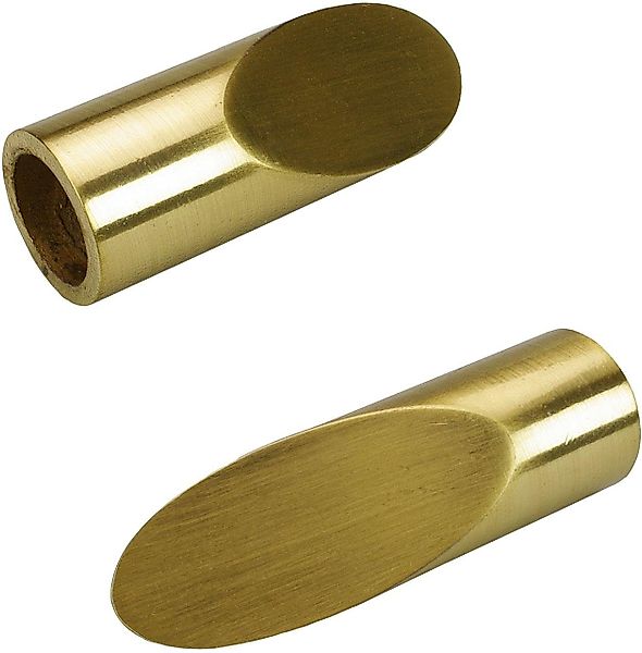 Liedeco Gardinenstangen-Endstück Cut, Gardinen, (Set, 2-St), günstig online kaufen