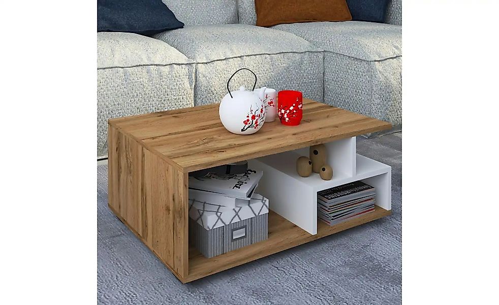 Couchtisch  Sulas ¦ holzfarben ¦ Maße (cm): B: 80 H: 40 Tische > Couchtisch günstig online kaufen