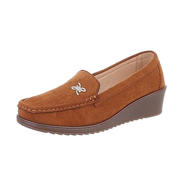Ital-Design Damen Mokassins Freizeit Slipper (87214377) günstig online kaufen