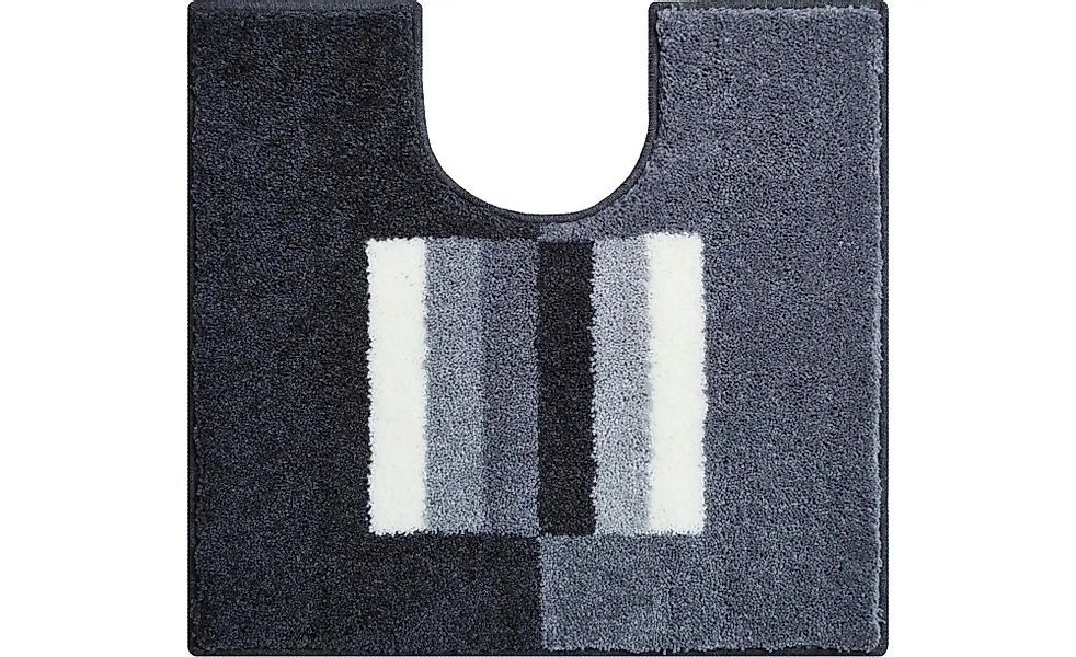 Grund Badematte   ¦ grau ¦ Synthetik ¦ Maße (cm): B: 55 H: 2 Badtextilien > günstig online kaufen