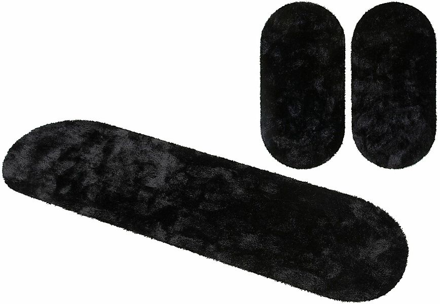 Bruno Banani Hochflor-Bettumrandung Dana Teppich, Kundenliebling, günstig online kaufen