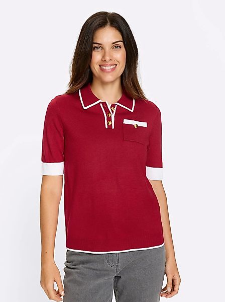 Classic Basics Kurzarmpullover "Polopullover" günstig online kaufen