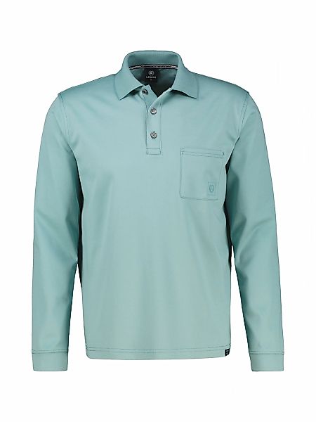 LERROS Poloshirt "Langarm Polo mit Brusttasche in Grossen Grössen" günstig online kaufen