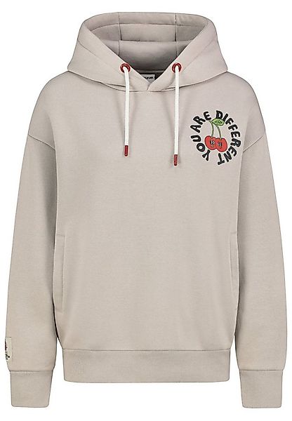 SUBLEVEL Hoodie mit Frucht-Motiv und Schriftzug Sweat Fruit günstig online kaufen