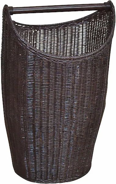 my home Wäschekorb, Rattangeflecht, Landhaus-Stil, mit Griff, Höhe 67 cm günstig online kaufen