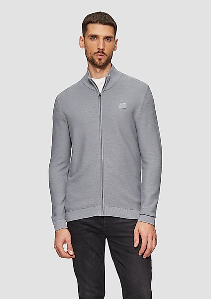 s.Oliver Cardigan Strickjacke Strukturierte Strickjacke mit günstig online kaufen