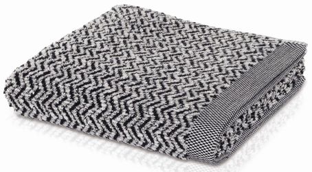 Möve Duschtuch "Brooklyn Fischgrat" mit Zick-Zack-Muster günstig online kaufen
