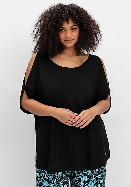 Sheego T-Shirt Fledermausshirt günstig online kaufen