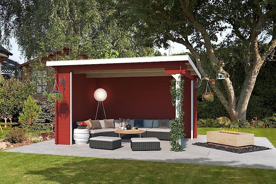 LASITA MAJA Gartenhaus "Unterstand/Lounge Buffalo 380", Unterstand / Lounge günstig online kaufen