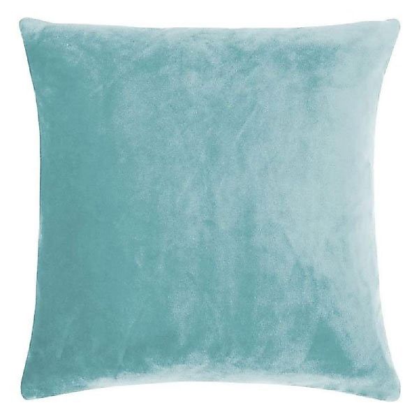 PAD Dekoobjekt Kissenhülle Smooth Samt Aqua günstig online kaufen