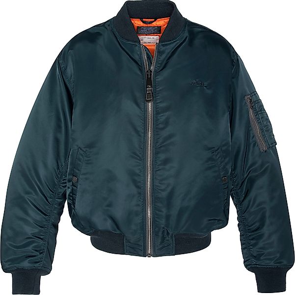Schott NYC Bomberjacke mit zusätzlichen Armtaschen günstig online kaufen