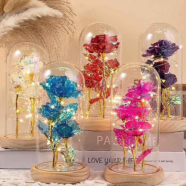 GOLDEN LED Dekofigur Das Biest Rose günstig online kaufen