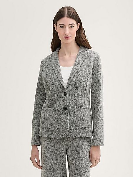 TOM TAILOR Jackenblazer Blazer mit Fischgrätenmuster günstig online kaufen