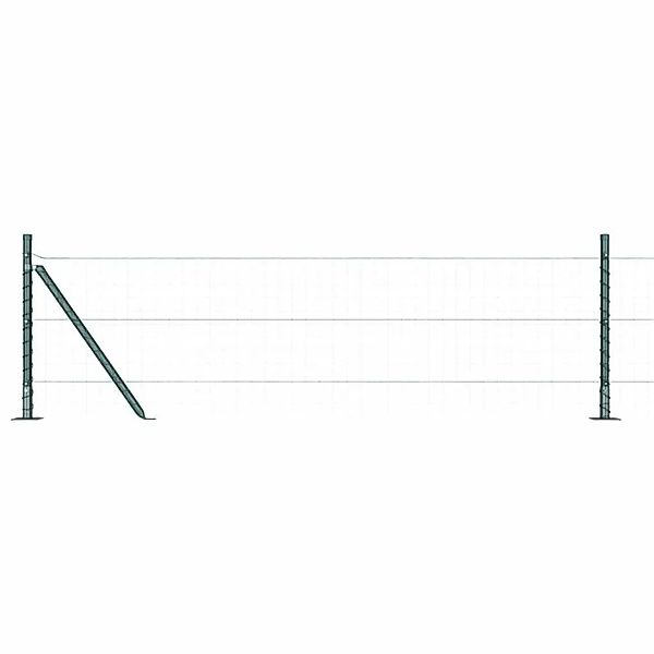 vidaXL Zaunpfosten 26 Stk Grau 3,2 x 3,2 x 70 cm 3350221 günstig online kaufen