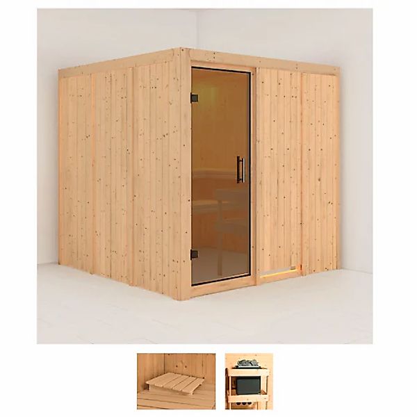 Karibu Sauna »Rodin« Set, ohne Ofen günstig online kaufen