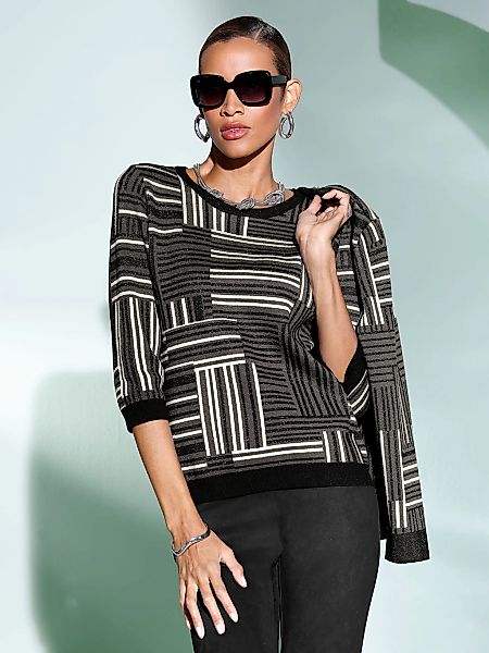 creation L Jacquardpullover "Jacquard-Pullover" günstig online kaufen