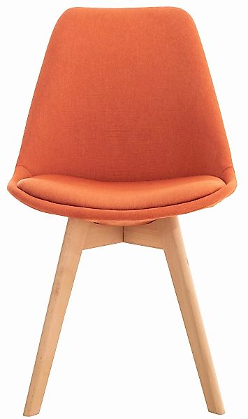 Stuhl Linares Stoff Orange günstig online kaufen