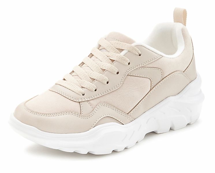 LASCANA Sneaker, mit ultraleichter Chunky Sohle und weicher Innensohle günstig online kaufen