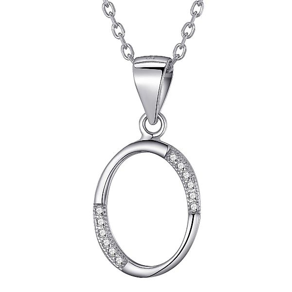 Morella Kette mit Anhänger Buchstabenkette Halskette günstig online kaufen
