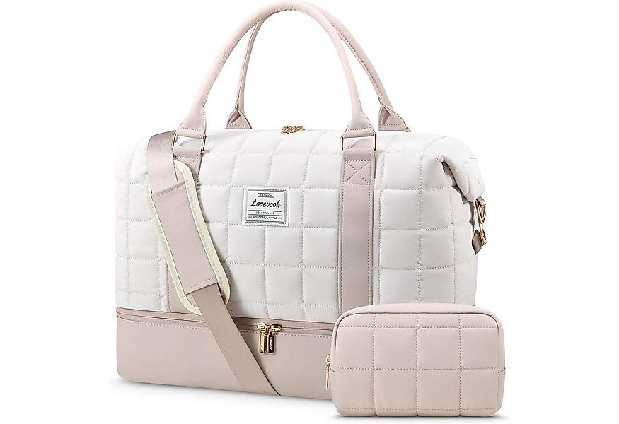 LuxusKollektion Weekender Reisetasche Damen Weekender Handgepäck Schuhfach günstig online kaufen