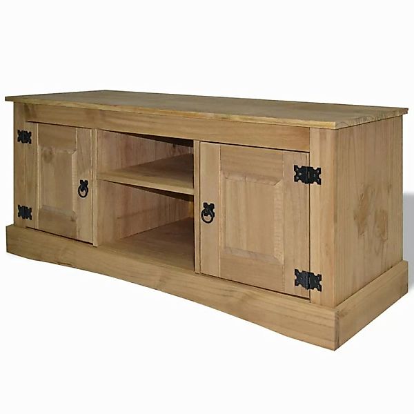 Tv-schrank Im Mexiko-stil Kiefer Massiv Corona 120x40x52 Cm günstig online kaufen