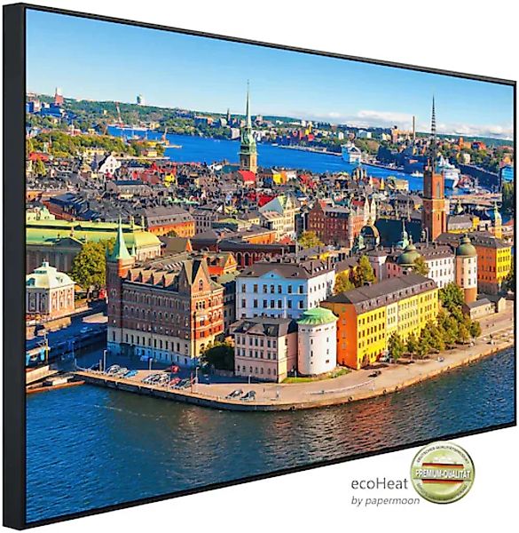 Papermoon Infrarotheizung »Stockholmer Altstadt«, sehr angenehme Strahlungs günstig online kaufen