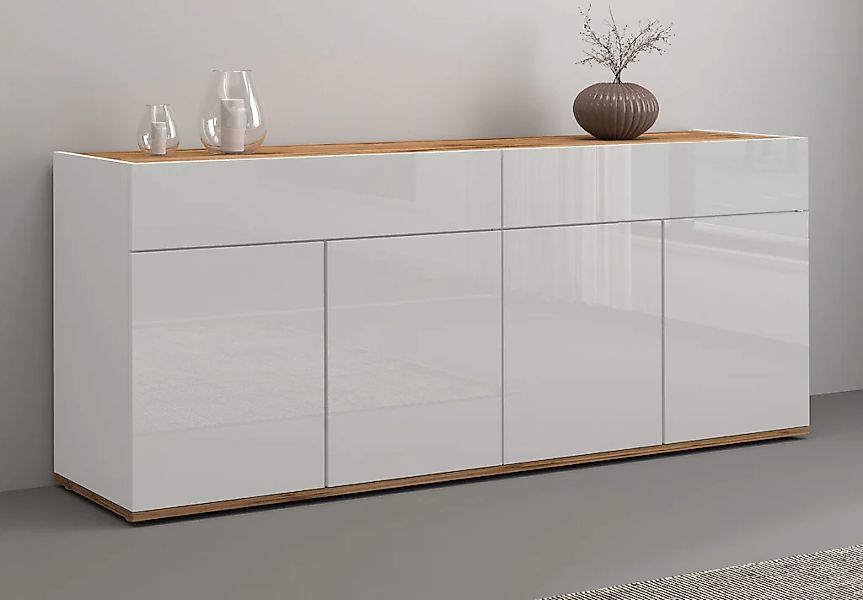 INOSIGN Sideboard "Garda Kommode, Schrank, 4 Türen mit Push-to-Open, Made i günstig online kaufen