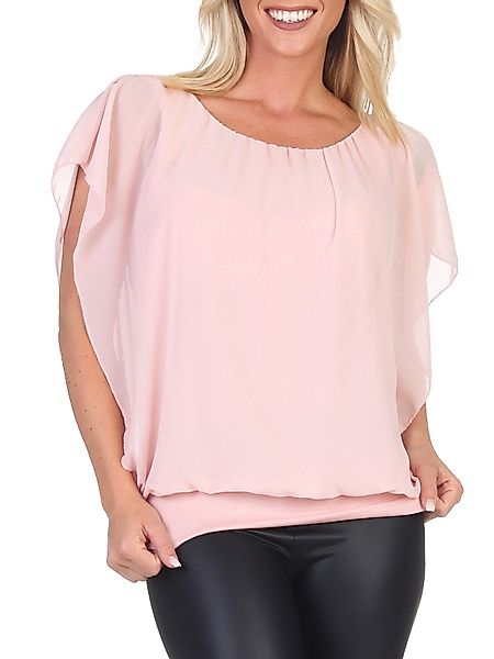 CLEO STYLE Chiffonbluse Damen Bluse 661 günstig online kaufen