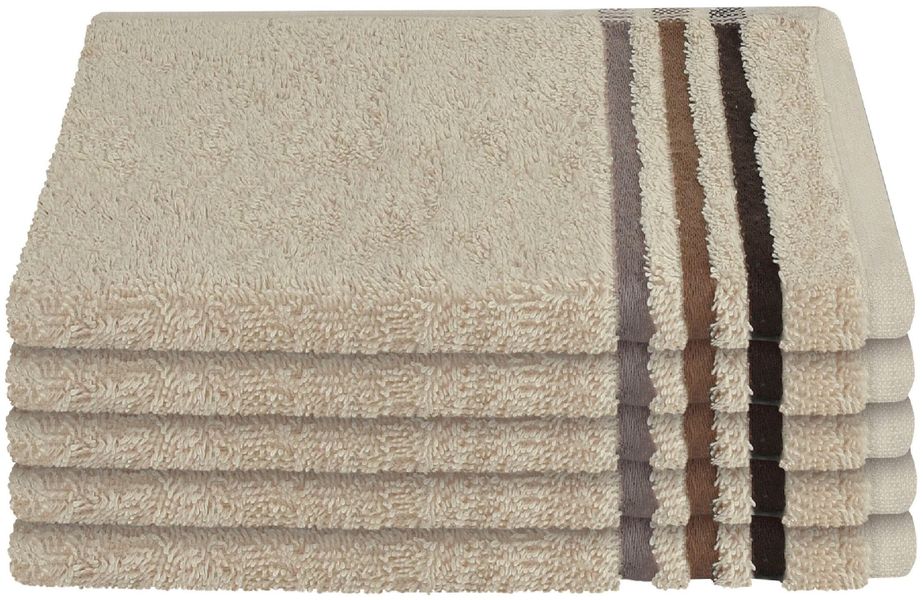 Schiesser Gästehandtücher "Skyline Color aus 100 % Baumwolle mit eleganter günstig online kaufen