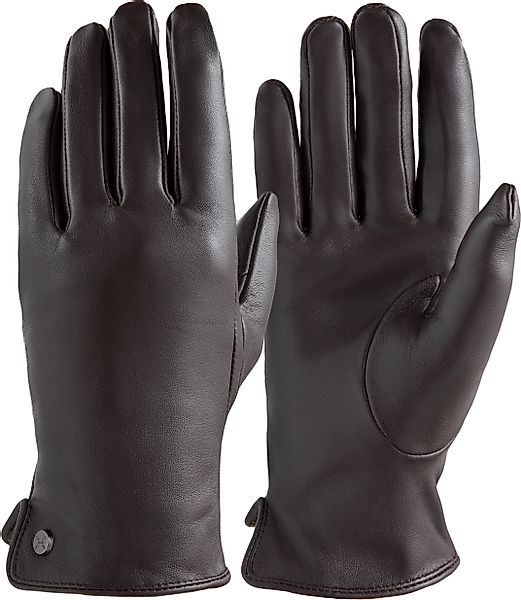 PEARLWOOD Lederhandschuhe Pam Glattlederhandschuh, Seitenschlitz günstig online kaufen