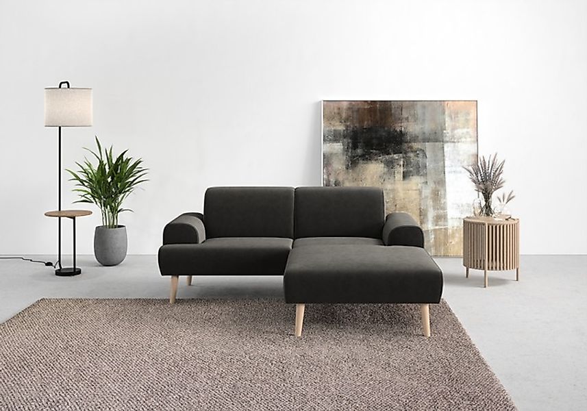 Home affaire Ecksofa »Swift Scandic Design, komfortabler Federkern, Breite günstig online kaufen